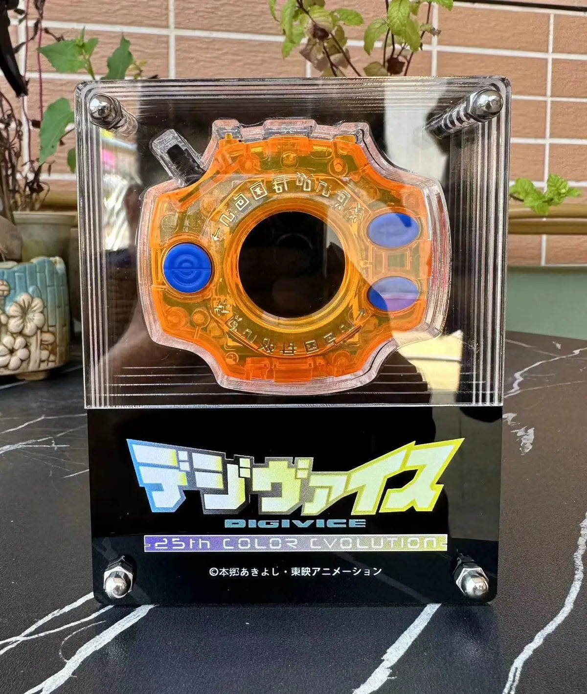 Official Style Digimon Digivice Stand - Transparent Acrylic Showcase & Organizer   Only The Shell！！！