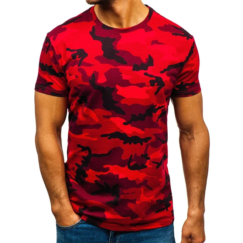 Men's 6-pack Abdominal Muscle T-shirt 3D Printed Short-sleeved Fitness Running Sports Casual Loose Short-sleeved Comfortable Shirt