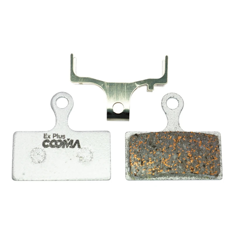 COOMA SPORT 4 Pairs Ex Plus Bicycle Disc Brake Pads For Shimano XTR M9000 Deore XT M8000 M785 M615 SLX Deore,R785,RS785,CX77