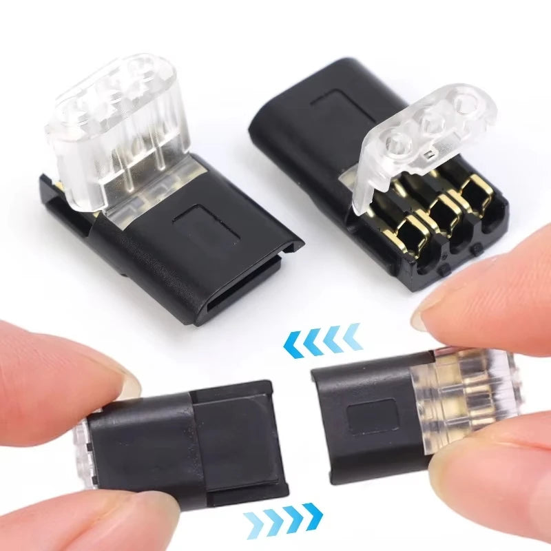 Premium Electric Wire Connector No Strip Line Cable Interconnection Detachable Automotive Terminal Plug Universal Grade Reliable