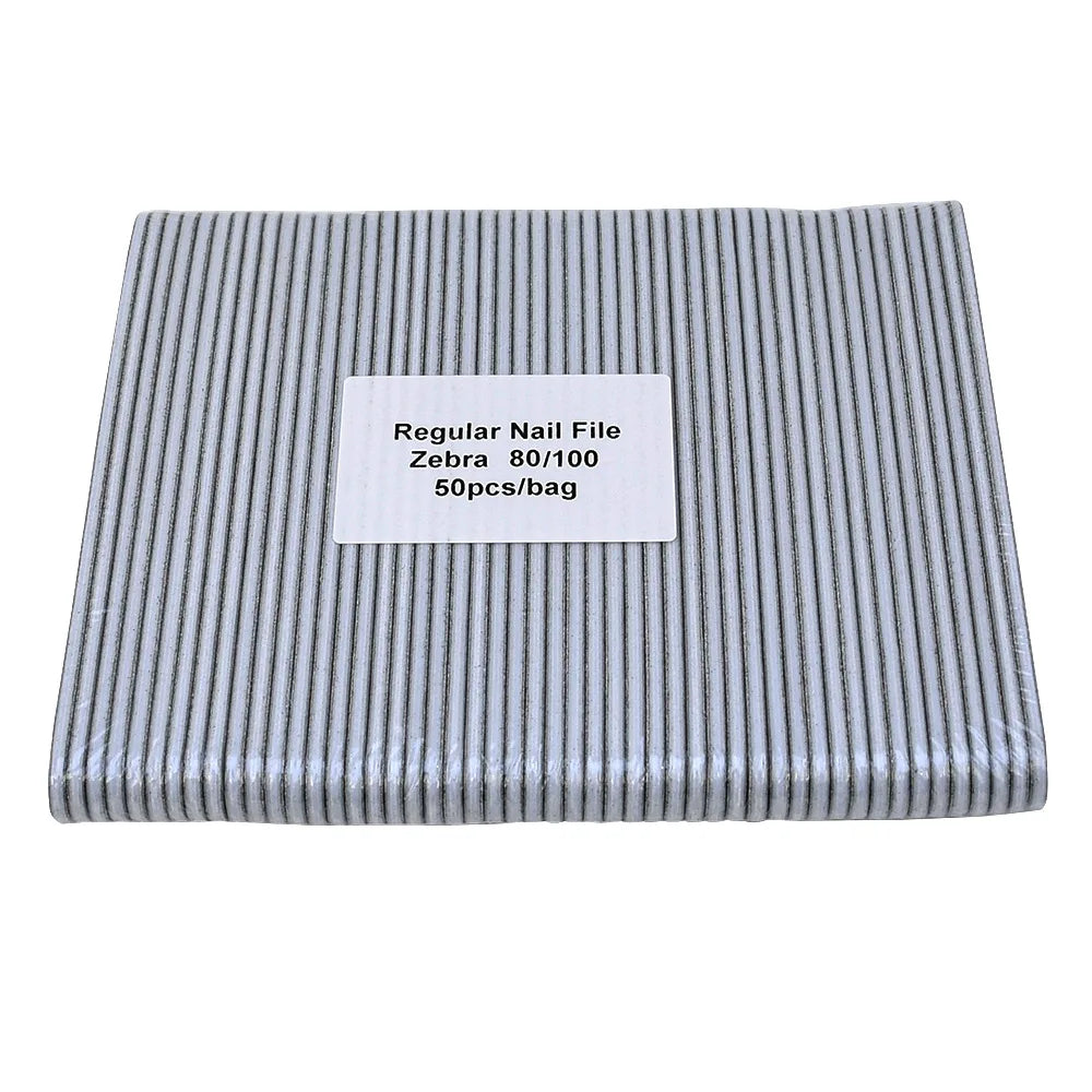 1000Pcs Large Nail File Nail  File for Manicure Buffering Pedicure Care