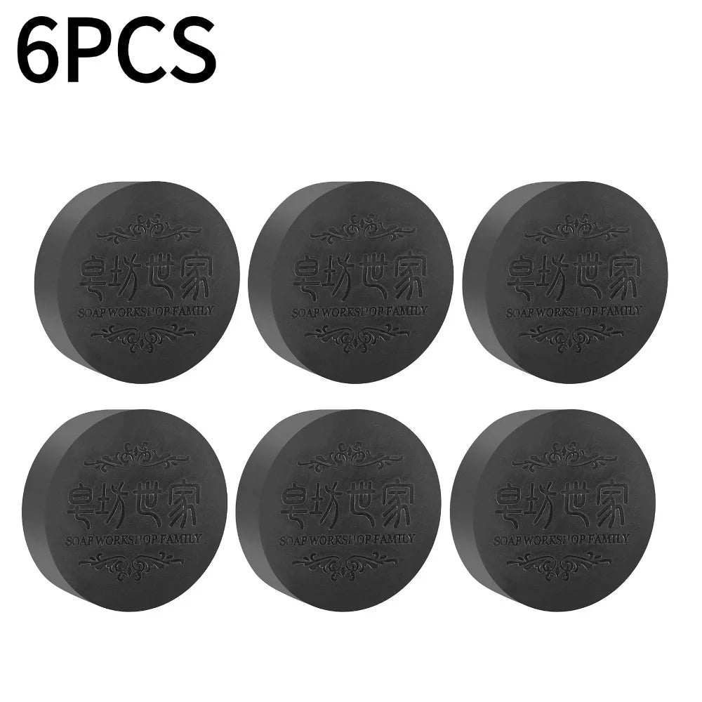 10PCS*100g Natural Polygonum Multiflorum Hair Soap Polygonum Multiflorum Shampoo And Conditioner Bar Nourishing Shampoo Soap Bar