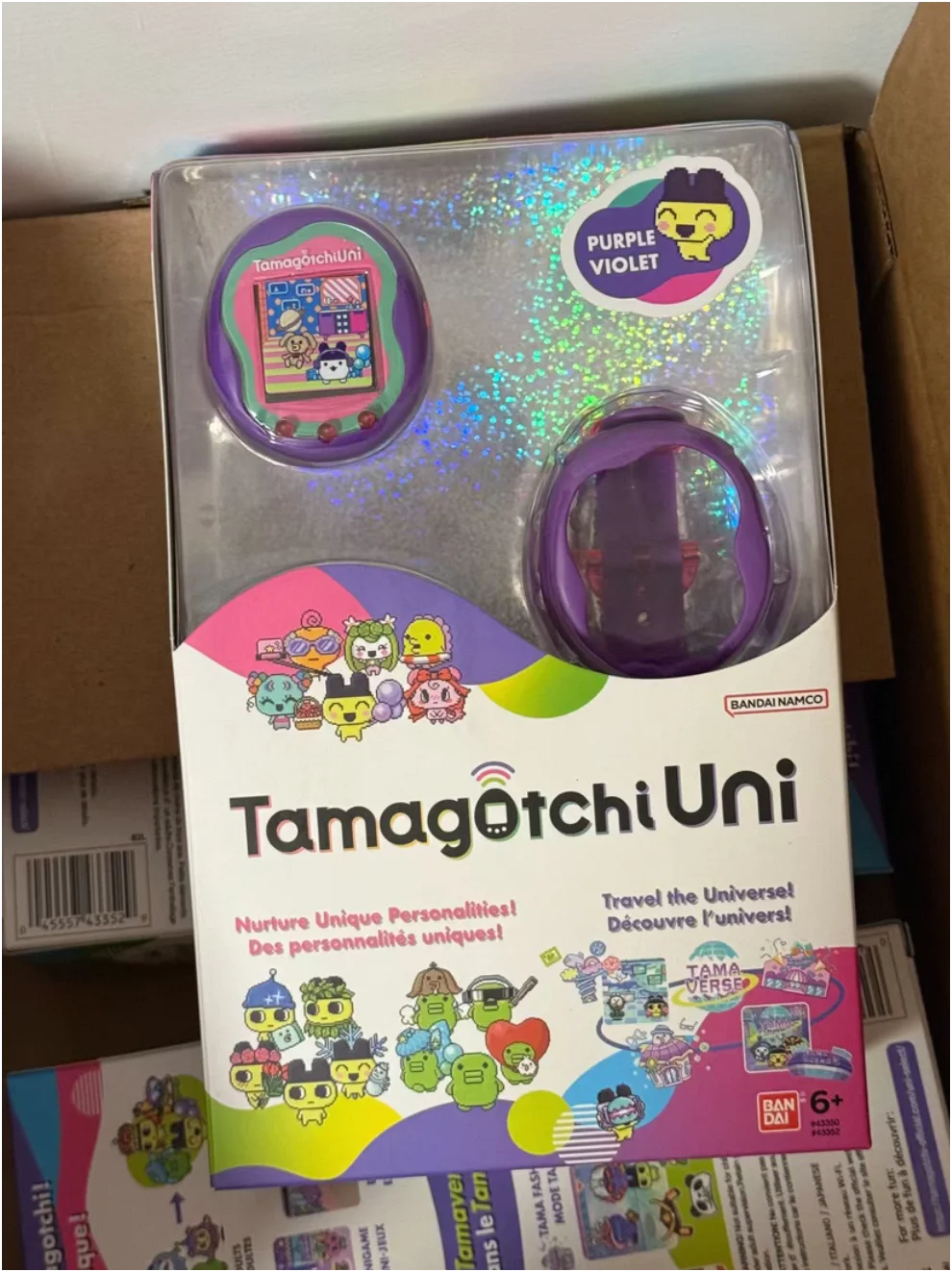 Bandai Tamagot Uni Travel To Angel Festival Monster Carnival Pix Funct Color Screen Game Pet Meets Networking Gift Toy