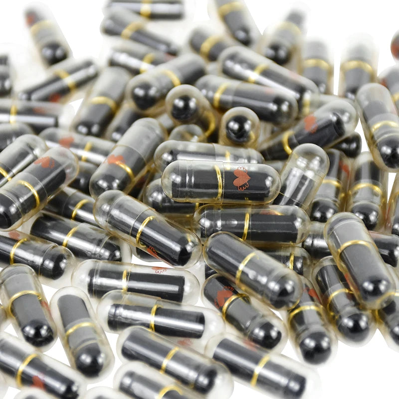 105pcs Message Capsules Love Pill with Roll Paper Blank Notes Wish Bottle Capsule Smile Heart Pills Wedding Valentine's Gifts