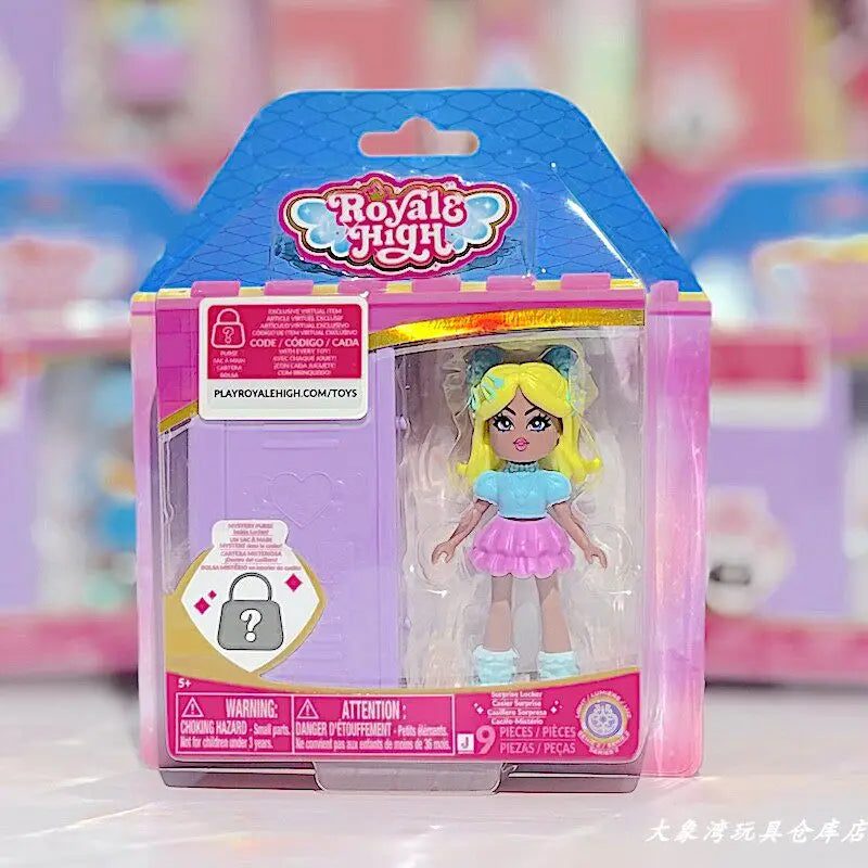 In Stock Royale High Surprise Locker Doll Series 13-inch Replaceable Mystery Bag  Toy