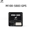 HGLRC M100-5883 M10 GPS Module with Compass Ceramic Antenna on-board LED Indicators 21x21mm for RC Airplane FPV Long Range
