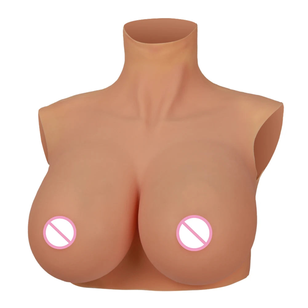 Crossdresser Silicone Fake women body Boobs Breast Forms  Lightweight version Thin version cosplay Drag queen Cross dressing