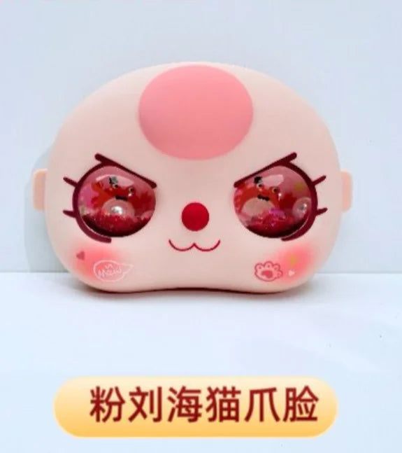 In Stock Baby Three 400% Bb3 Exquisite Quicksand Eye Replacement Part Cute Doll Accessoires Face Shell