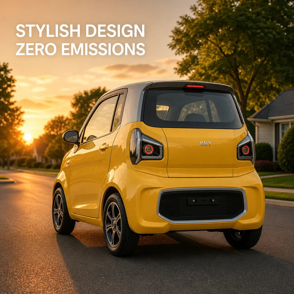 Tc Economical four-wheeled electric vehicles, small and easy parking, urban scooters, rechargeable electric vehicles, suitable f
