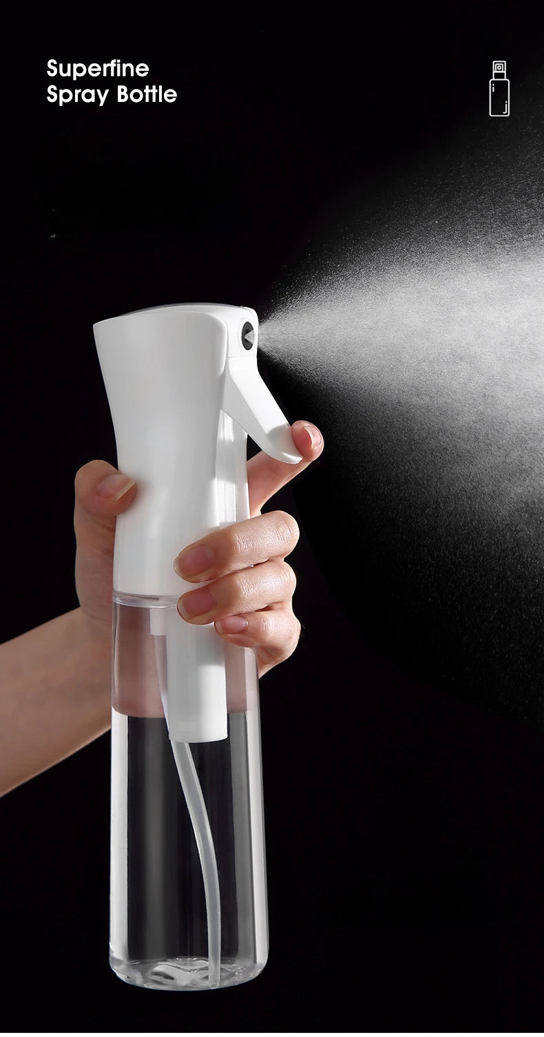 Refillable Hair Spray Bottle 500/300/200ml Continuous Mist Watering Can Automatic Salon Barber Hair Tools Sprayer