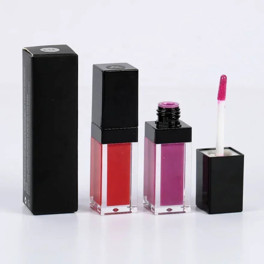 High Pigment No Logo Lip Gloss Custom Packaging Makeup Lipgloss Vegan New Arrival Lip Gloss