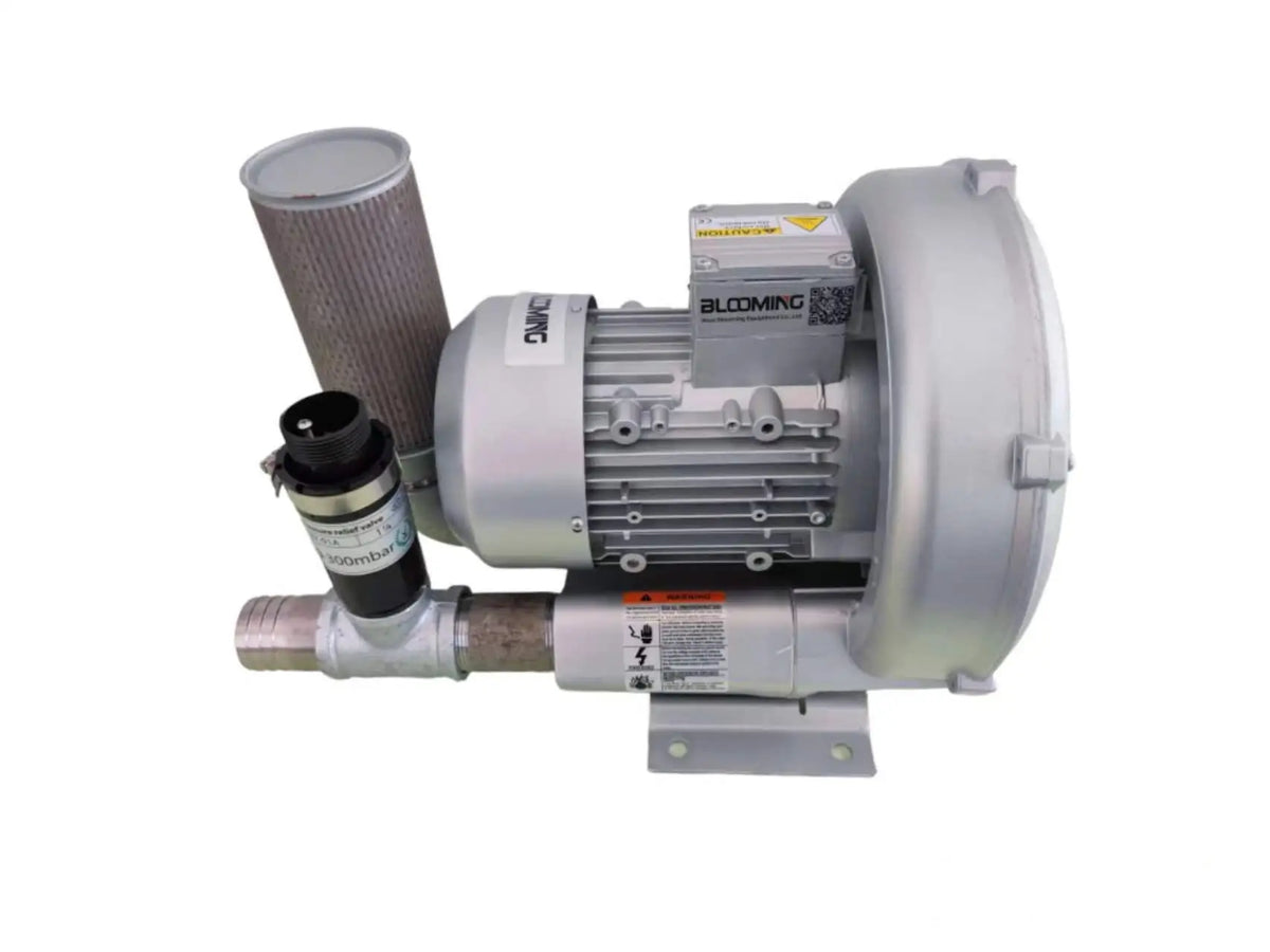 PVC Safe Pressure Relief Valve G1 1/4inch 1.2inch RV01 RV02 0-600 Mbar for Air Ring Blower Vacuum Pump