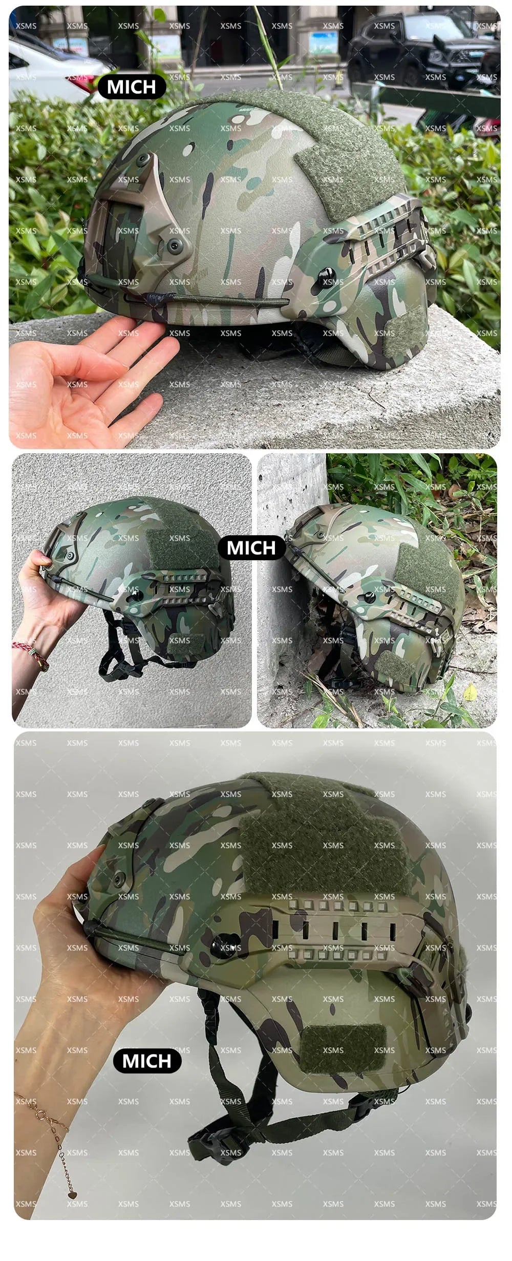 Protective Helmet  -FAST - Aramid  - Whith Wendy