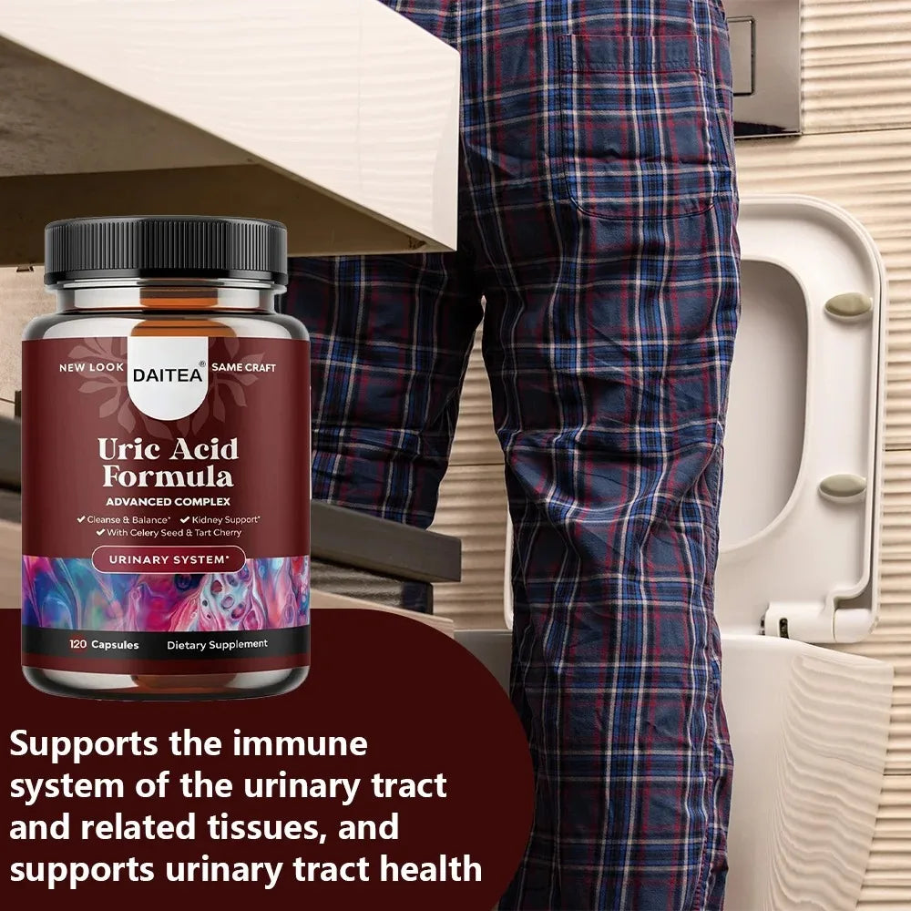 Uric Acid Formula - Kidney Cleanse Uric Acid Support, Joint Supplement, and Improves Immunity Supplement