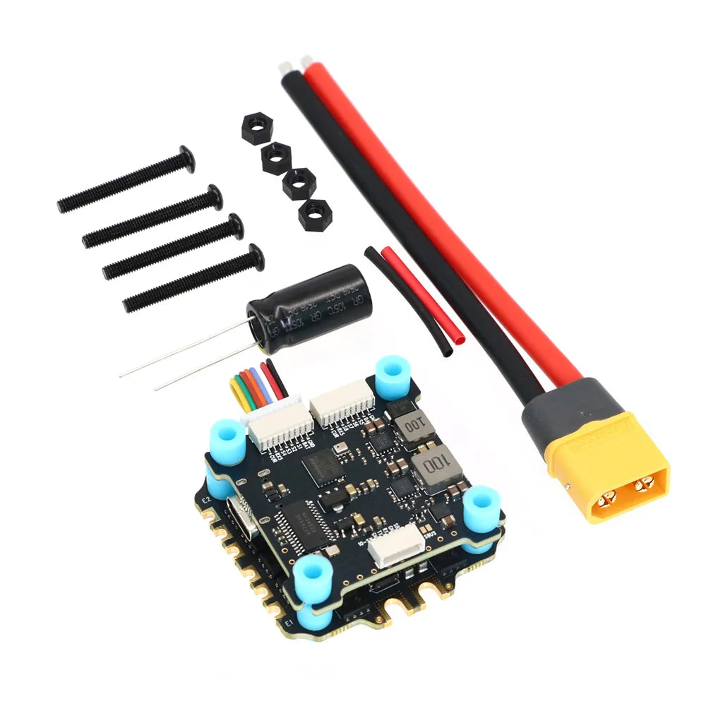 F722 Flight Controller BLS 60A Stack SoloGood F722 Flight Controller BLHELI_S 60A 4in1 ESC for FPV Drones Parts