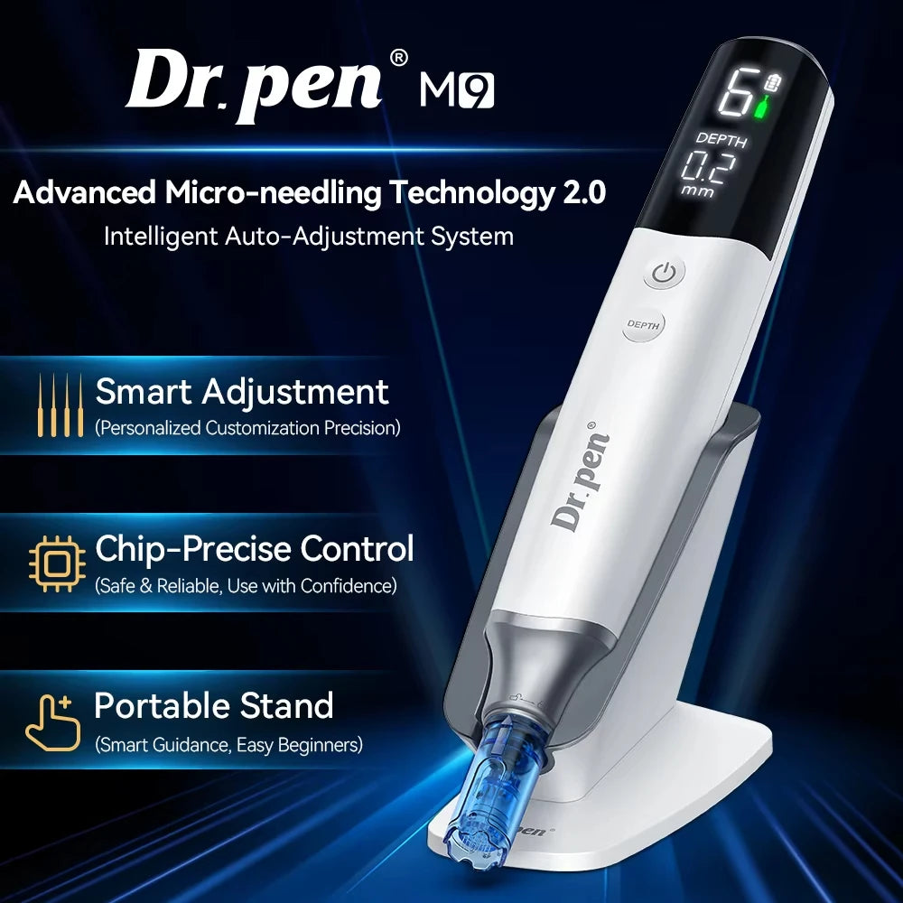 Derma Pen M9 Smart Cotrol Microneedling Pen 6 Speed Level Needle Length 0.25mm