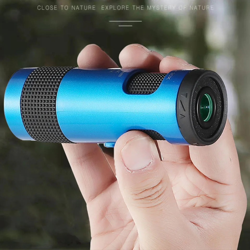 Powerful Monocular 10-30x21 Zoom Mini Telescope Portable Spotting Scope Camping Equipment Tourism Optical Sight Monocle
