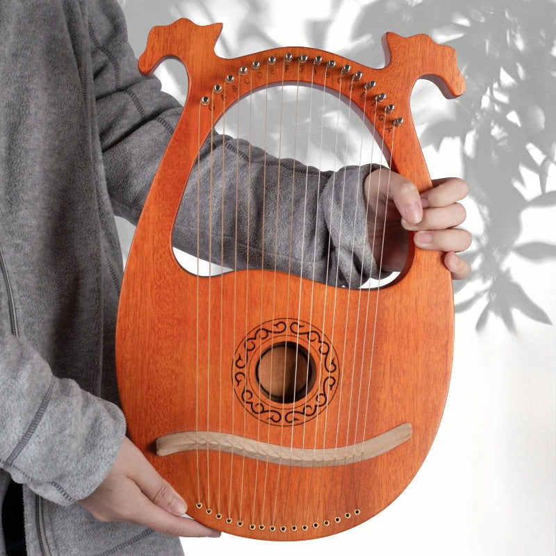 16 String Harp Beginner Children Portable Lira Harp Professional Wooden Chinese Small Harps Handmade Handheld String Instruments