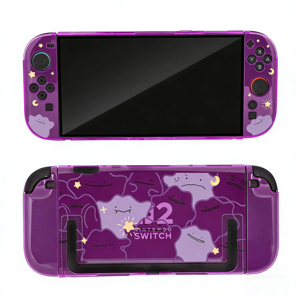 Switch Ns2 Hard Shell Protective Case For Cute Anime Character Pattern Handheld Game Console Accessories Periphery Joystick Cap