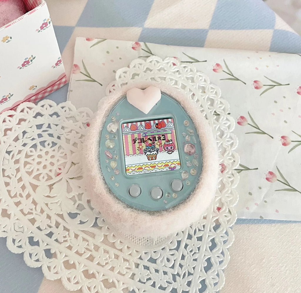 Tamagotchi Uni Electronic Pet Color Ps Silicone Heart Imitation Original Heart Plug