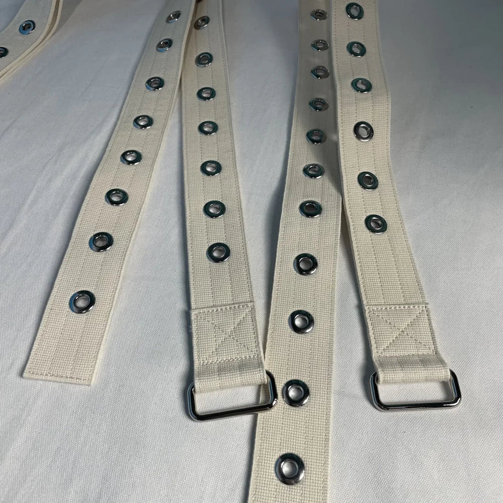 100cm/200cm Extra Long Strap Safety Belt Heavy-Duty Adjustable Medical Positioning Beige Strap Hospital Dementia Care