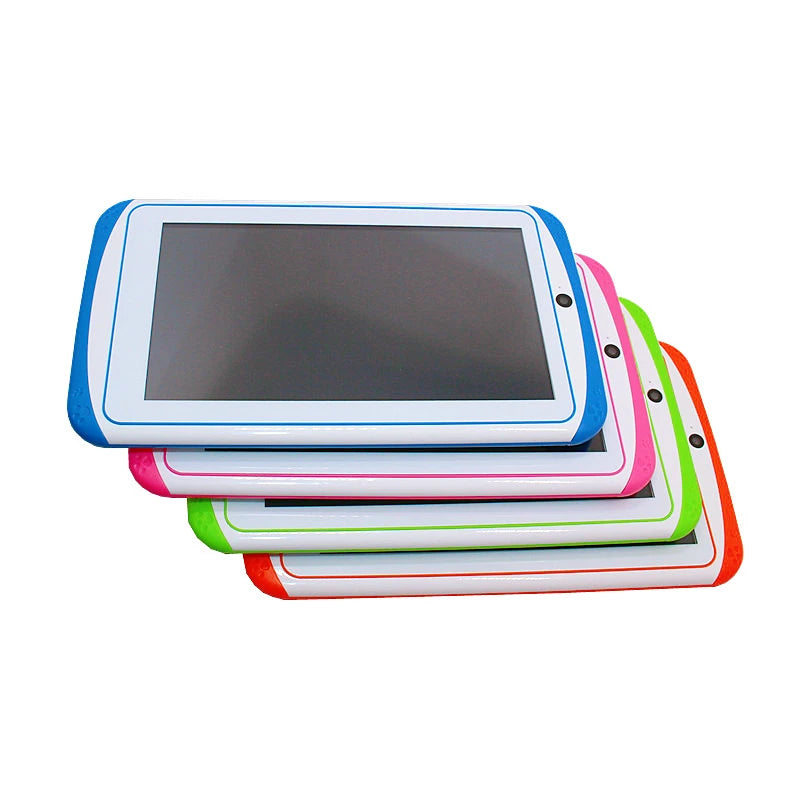 7 INCH Android 10 RAM 1GB +16GB ROM Gift Kid Tablet E98 WIFI Dual Camera Quad-Core Free Silicone Case 3D Glassess