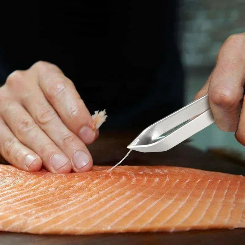 Multi-Purpose Kitchen Scraper, for Fish, Ginger, Crevices. 27cm, Pointed Tip, Versatile Tool