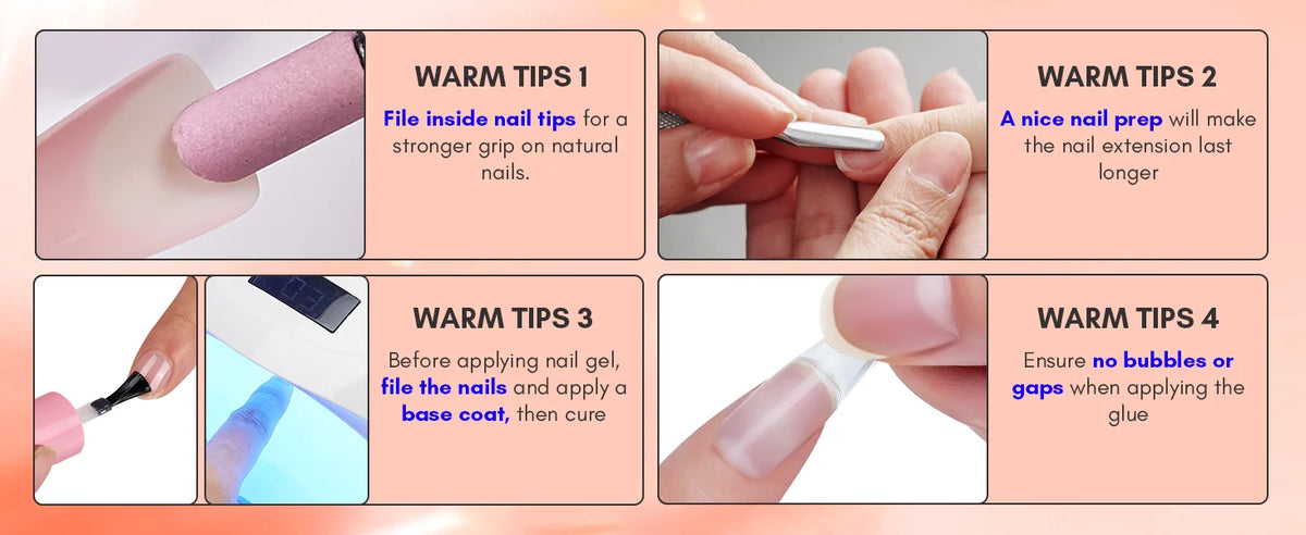 Makartt Solid Nail Gel for Acrylic Nail Tips Glue Gel Curing Needed UV Cured for Press On Nails Fake Nails Solid Nail Adhesive