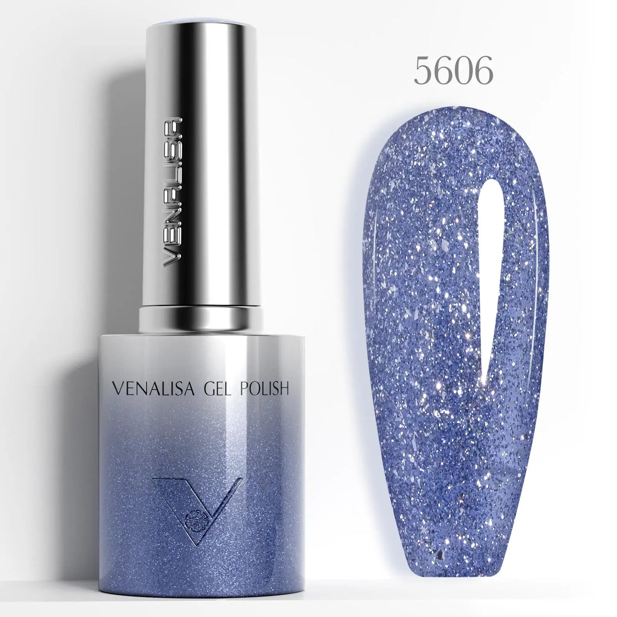 10ml Venalisa Hema Free TPO Free Gel Nail Polish Christmas New Year Soak Off Glitter Red Colors Cat Eye Magnet Nail Gel Polish