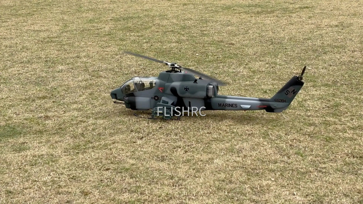 FL500 V2 FLISHRC 500 AH-1 Cobra 500 Size Scale Helicopter GPS with L7 Flight Control RTF