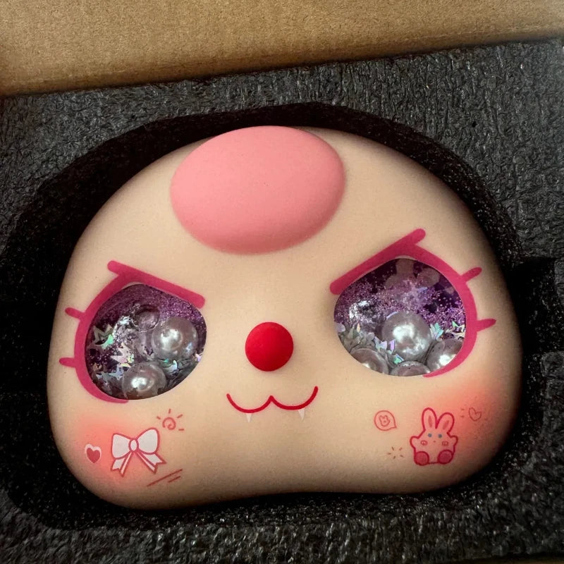 In Stock Baby Three 400% Bb3 Exquisite Quicksand Eye Replacement Part Cute Doll Accessoires Face Shell