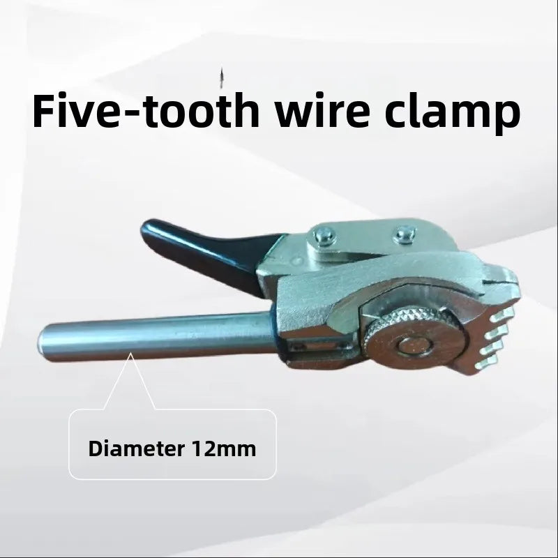 Thread Fixing Clip Accessory Stringing Machine Tools - Tennis/Squash/Badminton Swivel Clamps  - 12.0 /12.2mm