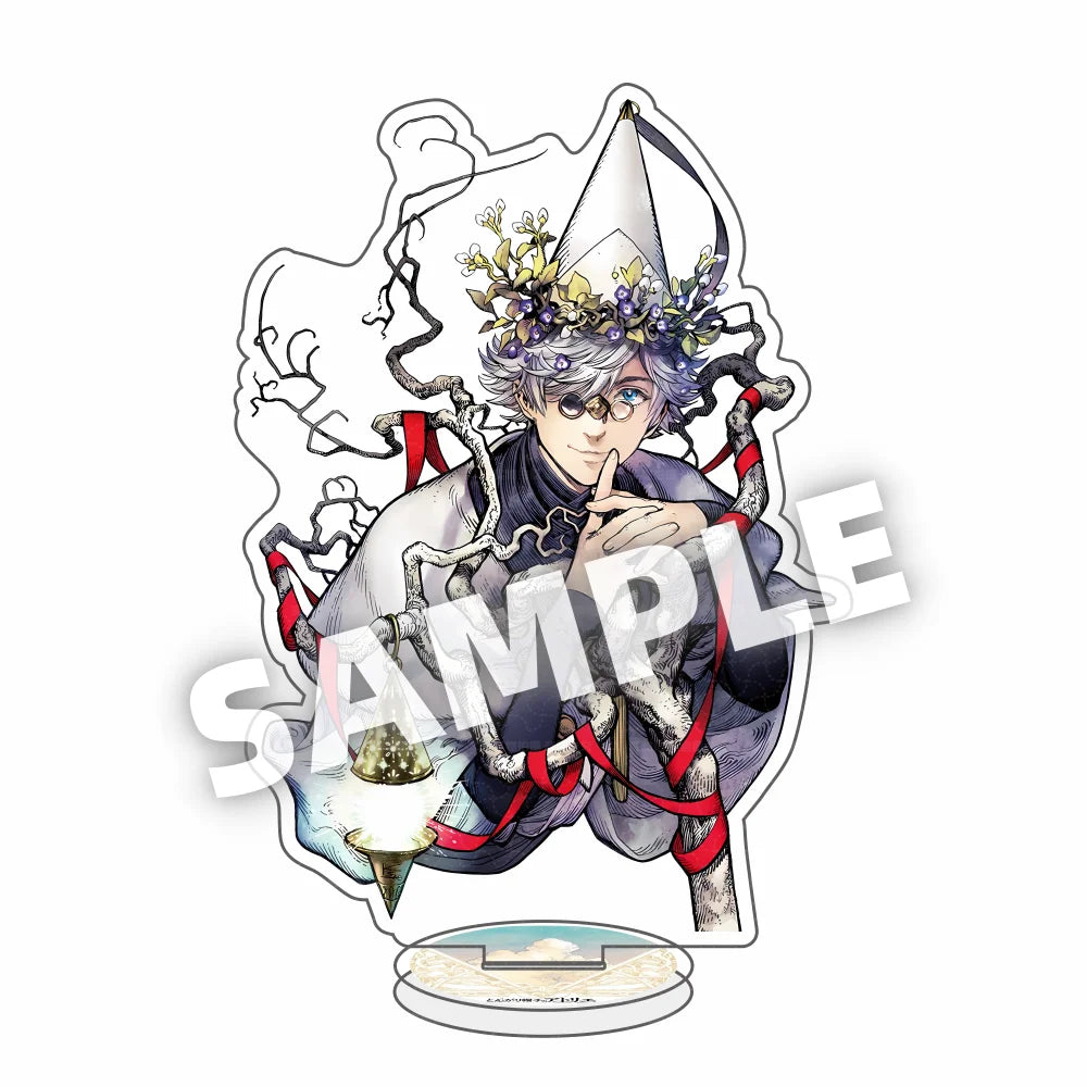 Witch Hat Atelier Anime 15CM cute Keychain Acrylic Stand Model Cosplay Characters Ornament Accessories Collection Goods Gifts