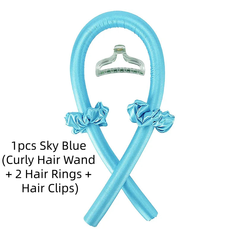 1/3/5pcs mix Woman Heatless Curling Rod Heatless Hair Curls Headband Make Hair Soft Shiny Hair Curler Hairdressing Tools