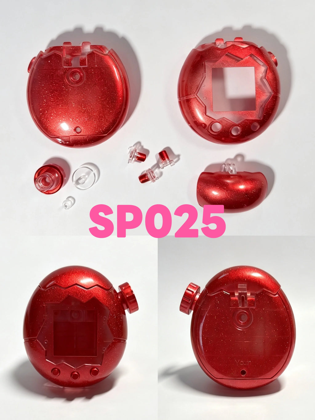 Tamagotchi Paradise Replacement Shell Spray Painted Transparent Protective Case For Electronic Virtual Pet Device