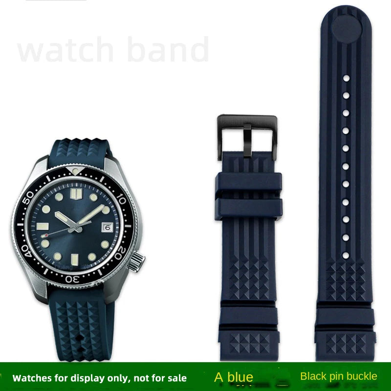 For Seiko PROSPEX series ancestor mm 1968 bracelet SLA017J1 SLA039J1 No.5 SKX007 high quality silicone rubber strap 20mm 22mm