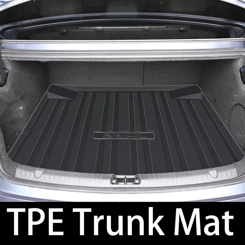 For BYD Seal 2023-2025 2024 Car TPE WaterProof Boot Covers Scratch Prevention Trunk Mat Pad Tray Interior Protector Accessories