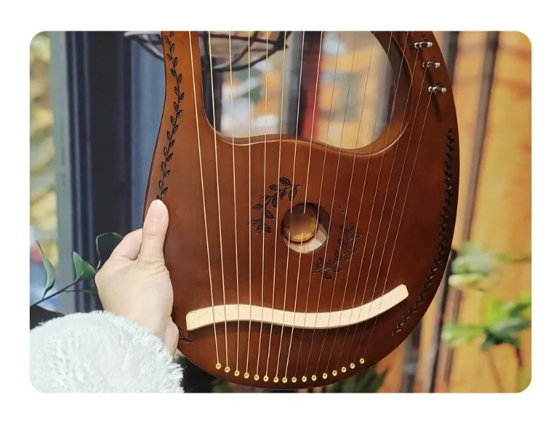 16 String Harp Beginner Children Portable Lira Harp Professional Wooden Chinese Small Harps Handmade Handheld String Instruments