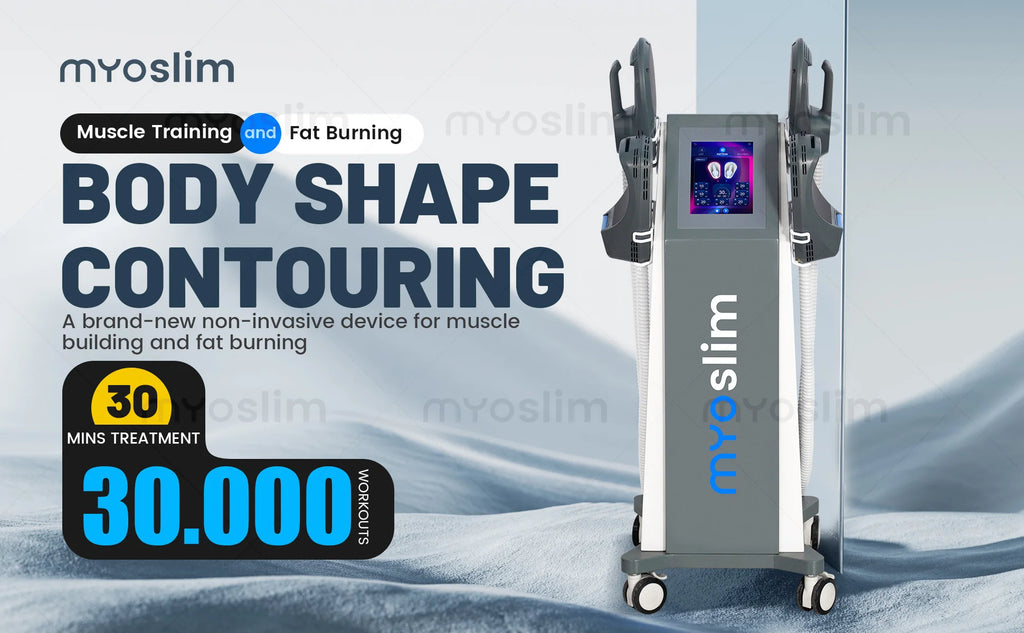 MyoSlim 6500W RF EMS Body Sculpting Machine  Technology  Professional Fat Burning & Muscle Toning Equipment