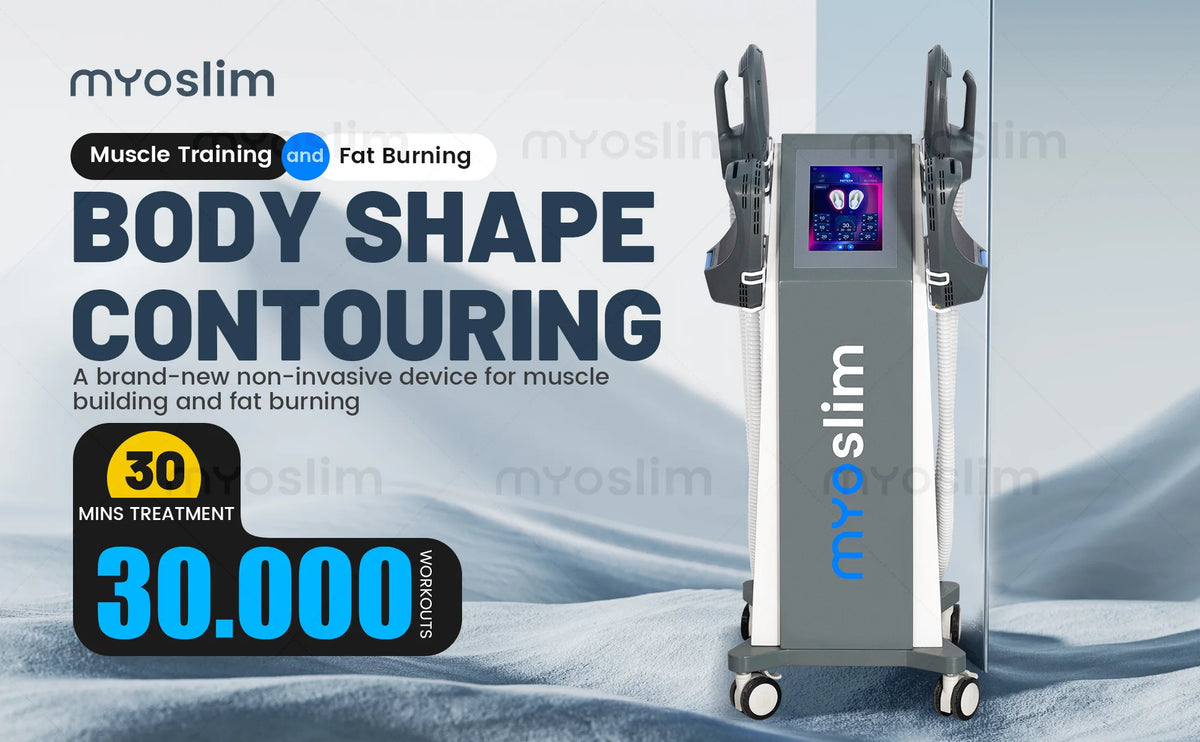 MyoSlim 6500W RF EMS Body Sculpting Machine  Technology  Professional Fat Burning & Muscle Toning Equipment