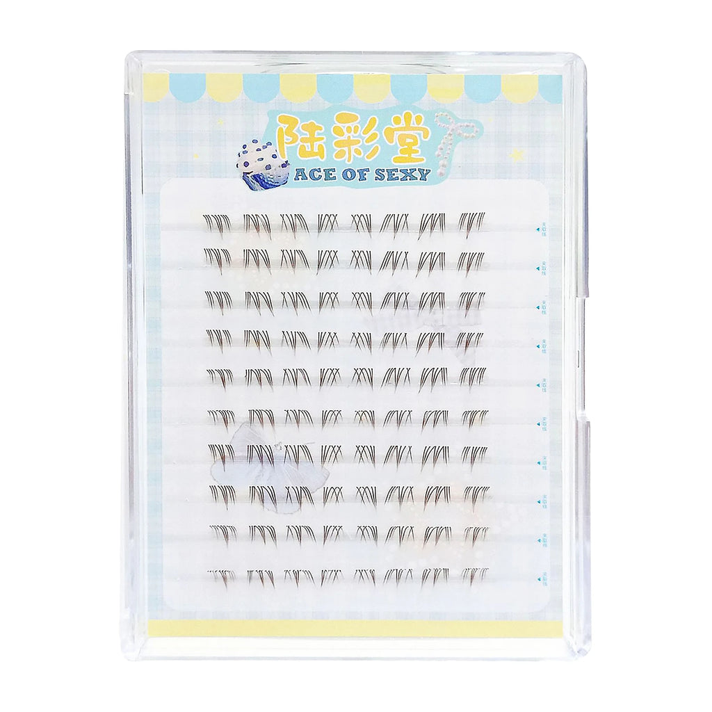 6-7mm Air Lower Eyelashes Fairy Fake Lashes Segmented Natural Under Lashes Manga Bottom Lashes Makeup Eyelash Makeup Tool