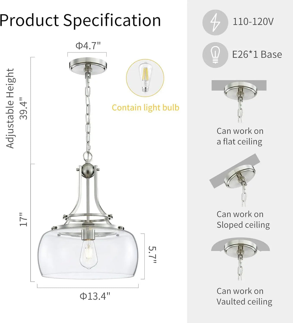 American Retro Glass Led Pendant Light Home Decoration Living Room Dining Room Bedroom Bar Counter Corridor Lighting Fixtures
