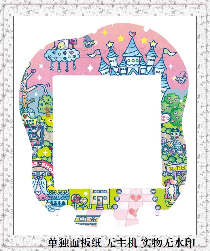 Bandai Tamagotchi Uni Electronic Pet Color Panel Film Panel Paper Soft Film Directly Paste  The Machine Without Disassembling It