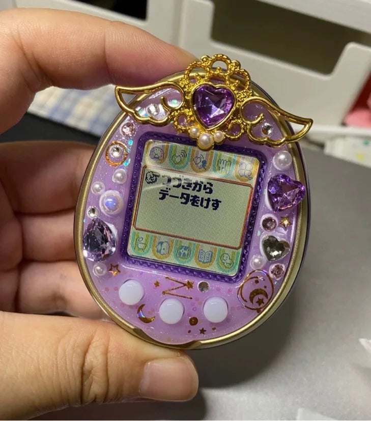 Tamagotchi Uni Electronic Pet Color Panel 4u/4u Paper Soft Film Love Drill Wings Paste The Machine Faceplate Gift