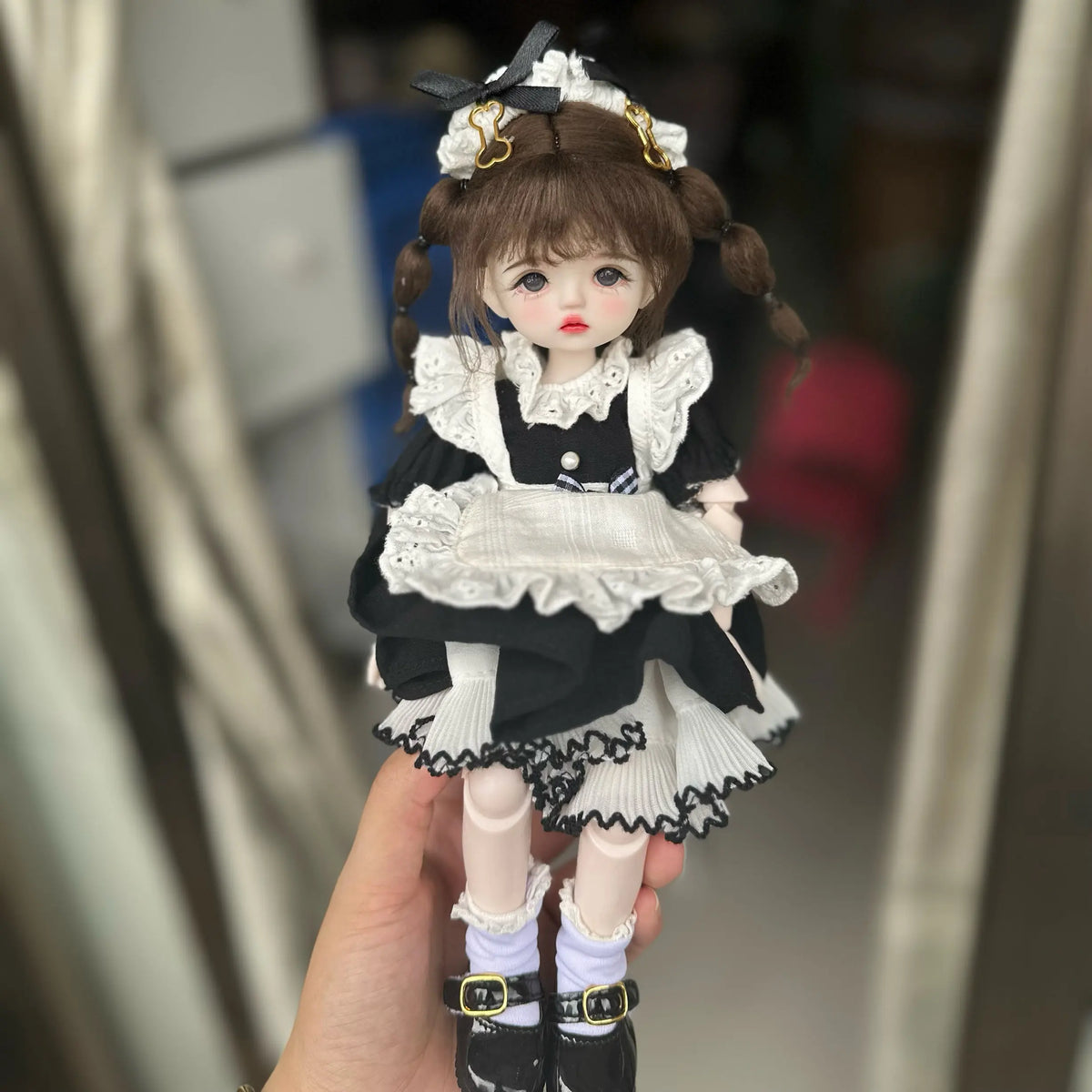 1/6 BJD MJD Doll 30cm 22 Joints Lolita Style Customizable Makeup Changeable Outfit Anime Princess Girls Toy Gift