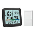 Digital Thermometer Hygrometer with Remote Indoor LCD Temperature Humidity Meter Room Sensor High Accuracy Home Thermometer