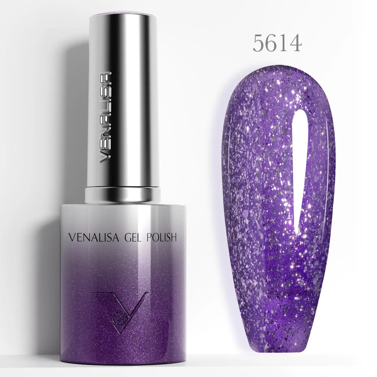10ml Venalisa Hema Free TPO Free Gel Nail Polish Christmas New Year Soak Off Glitter Red Colors Cat Eye Magnet Nail Gel Polish