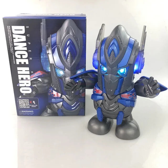 New 19cm Music, Lighting, Electric Dancing Robot Toy, Birthday And Holiday Gift