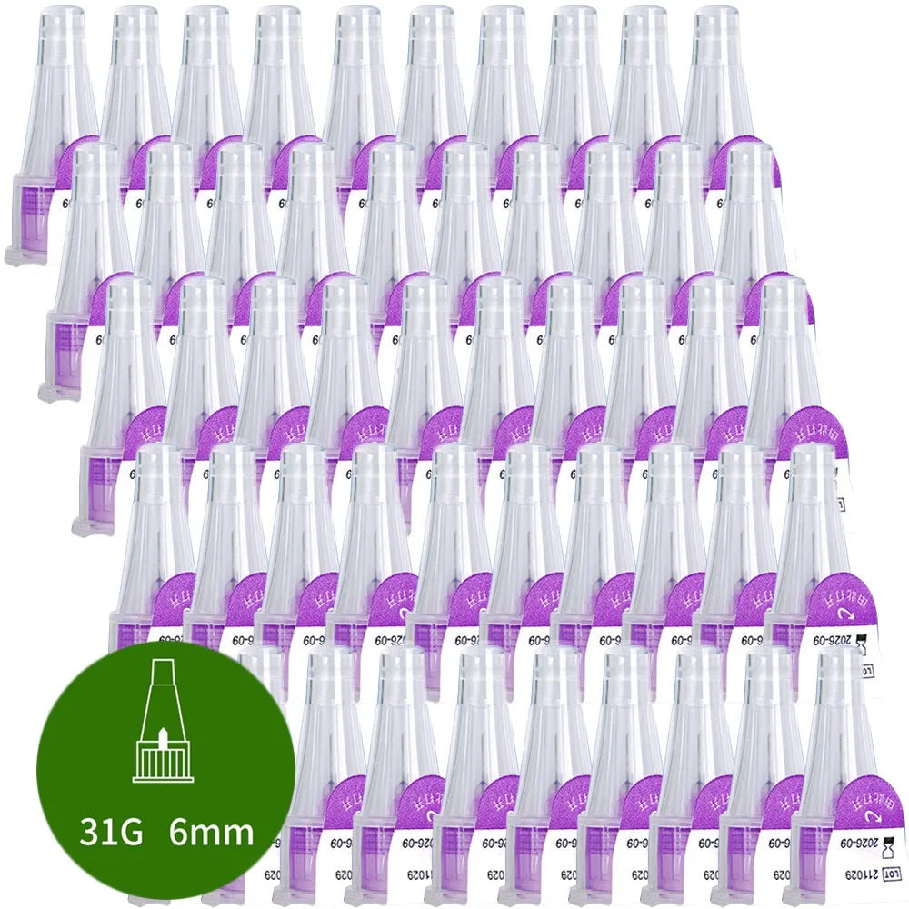 Black Magic Pen Accurate Dosage Kit 3ml Empty Cassette Bottle Cartridges Disposable 4/6/8mm Pen Tip for Insulin Injection Pen