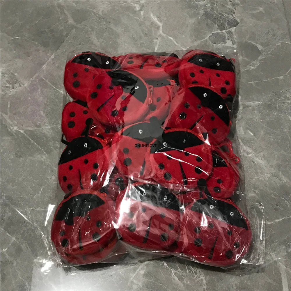 36PCS/LOT Plush Animals Mix Coin Bag Pouch